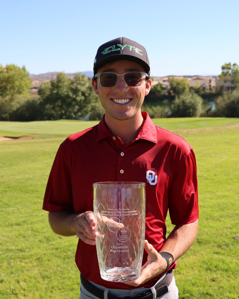 2025 Southern California Junior Amateur Golf Championship (Boys) Champion - Max Emberson