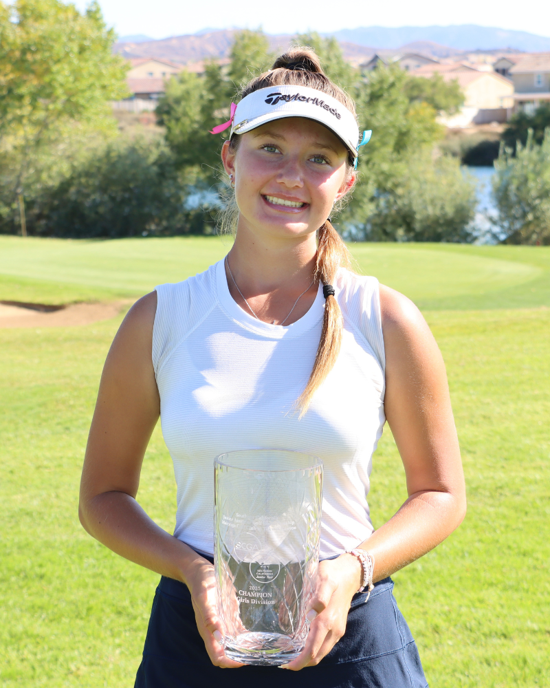 2025 Southern California Junior Amateur Golf Championship (Girls) Champion - Kuree Little