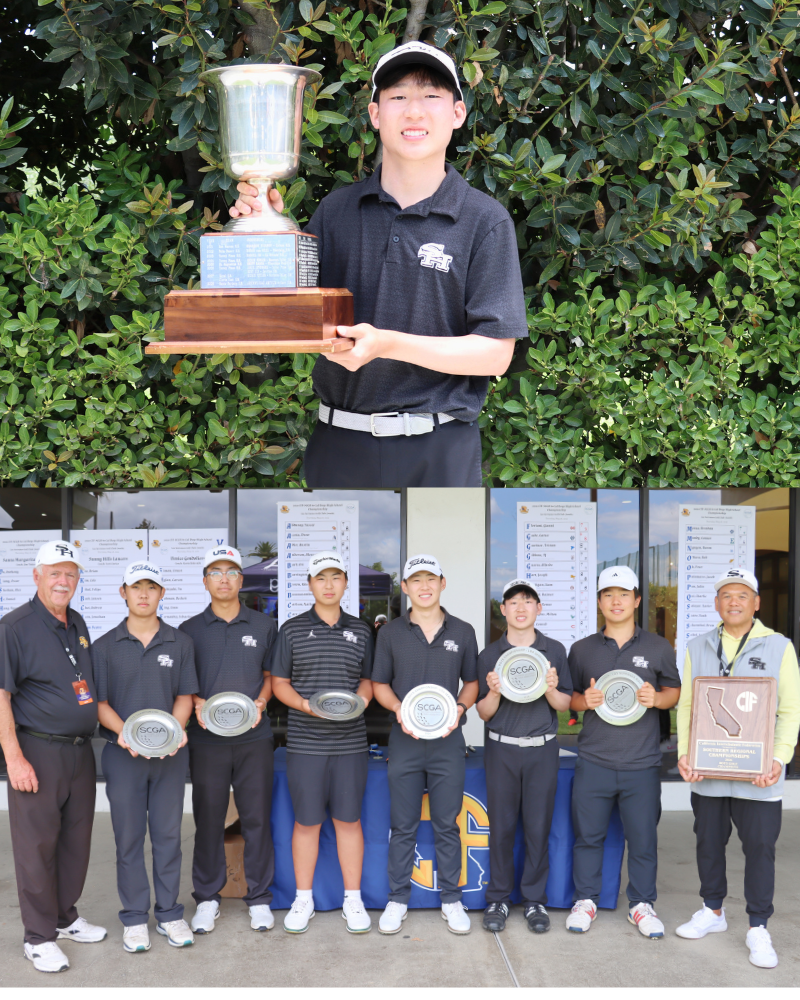2026 CIF-SCGA So Cal Boys High School Championship Champion - Cole Kim (Individual) / Sunny Hills HS (Team)